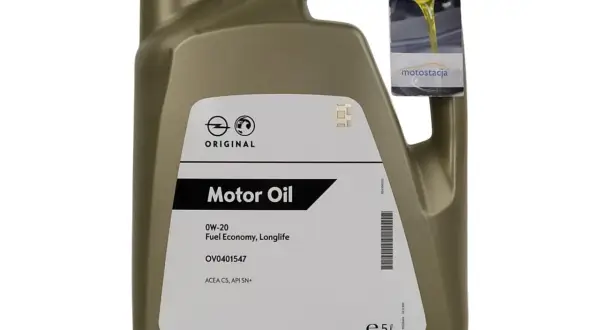 Olej 0W-20 do silników Opel, idealny na każdą pogodę. Zapewnia płynną pracę silnika w szerokim zakresie temperatur.